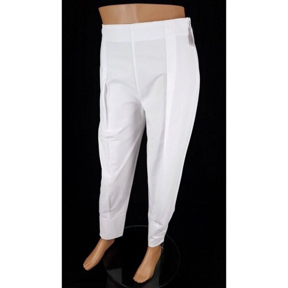 Molly Goddard Casual Cotton Pants Size UK 10 US S Womens White NWT - Picture 3 of 13